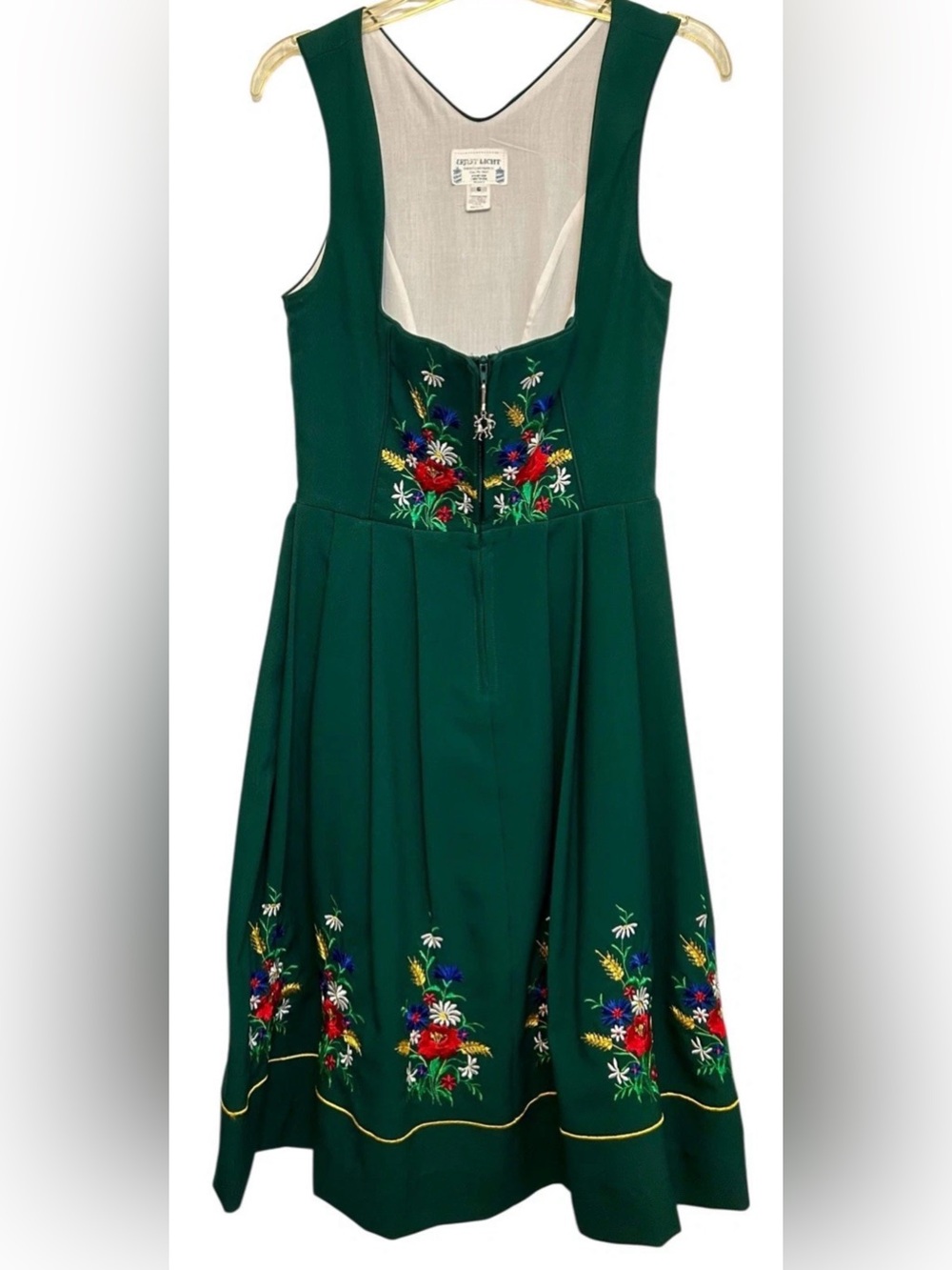 Ernst Licht Women’s German Embroidered Dress Octoberfest Sz 6